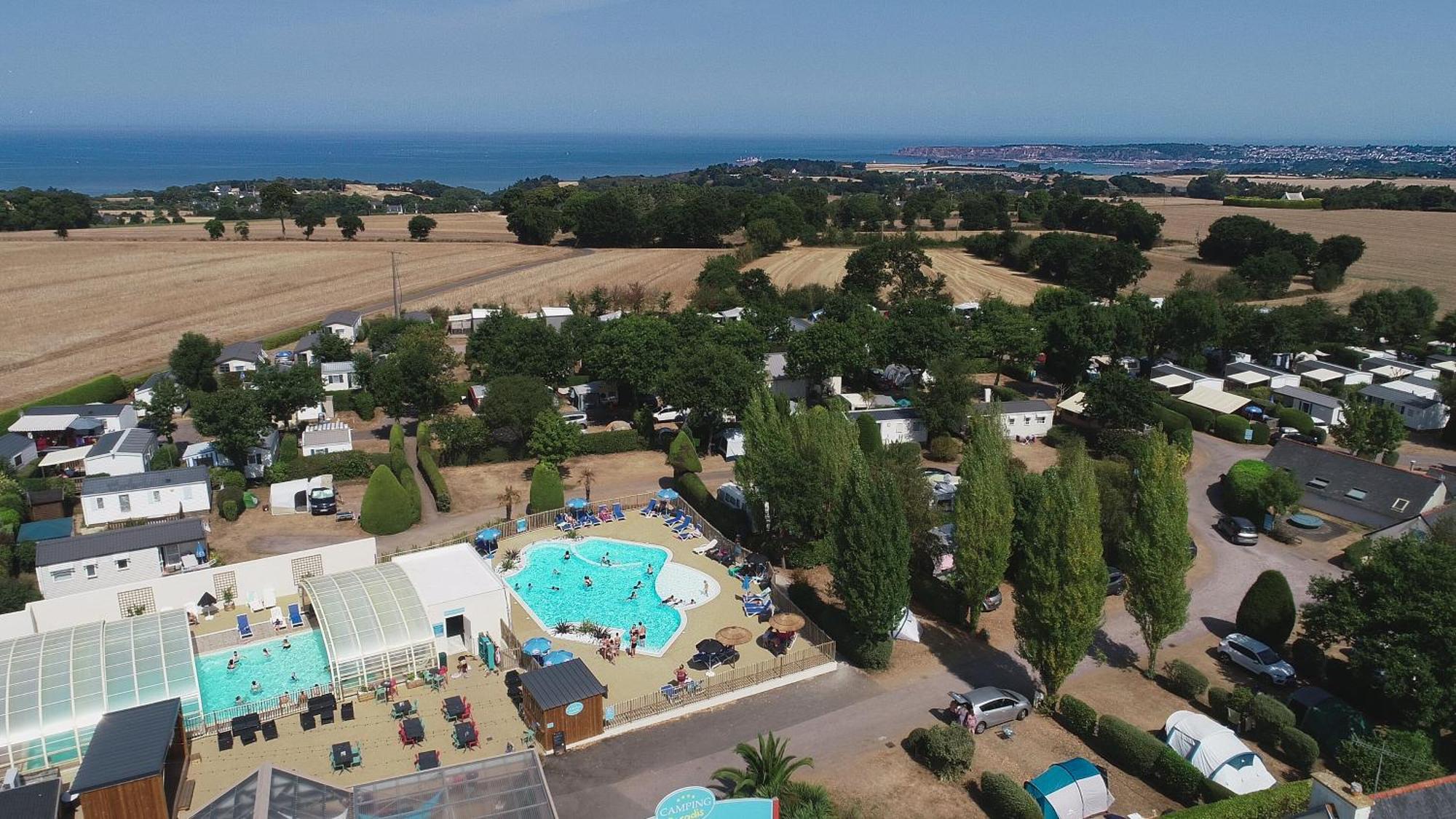 Camping Paradis Bellevue Erquy Exterior foto